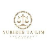 "Yuridik taʼlim" oʻquv va malakaviy kurs dasturi