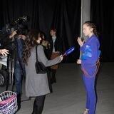 Васильева у микрофона