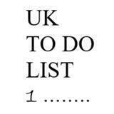 UK To Do List