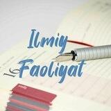 ILMIY FAOLIYAT