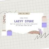 Laeyy Store • OPEN ORDER