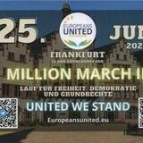 Million March Frankfurt 25.06. - NRW fährt mit 9 EUR Ticket 🚆🚂❤️