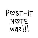 Post-It-Note War