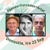 Donostia Ira 22 Sep Pámies+Artal+Forcades hitzaldira apuntatzeko taldea/Grupo para apuntarse