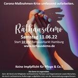 Rathausdemo Hamburg