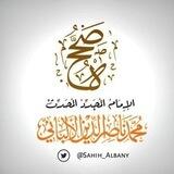 • صَحْحَهُ الْأَلْبَانِيُّ •