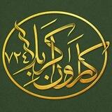 کاروان زیارتی کربلا۷۲۴
