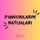 Oʻquvchilarim natijalari🤗 A$Y