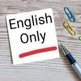 English Only