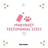 “ marydust proof' 𖣦”