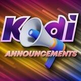 KODI Announcements
