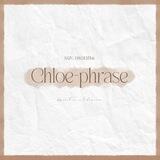 CHLOE-PHRASE: PHASE! 📓