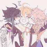 Xiao,Aether,Albedo|Genshin|18+