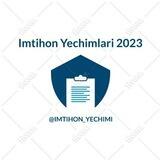 Imtihon Yechimlari 2023📄