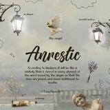 ˟ 𐁊.. Anrestic —Testimonials
