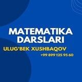 MATEMATIKA DARSLARI