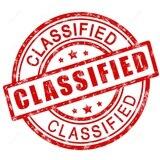 CLASSIFIED CLASSIFIED