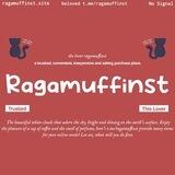 ᬦ. ׁ 𐇵 Ragamuffinst ˖ׄ𔘓 OPEN