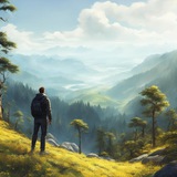 Смотрю, как деревья растут