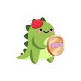 Lucky dinosaur