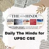 The Hindu for UPSC by CSE Topper
