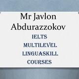 Mr_Javlonbek (IELTS, MultiLevel, LinguaSkill)