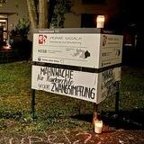Sissach Mahnwache - solange wie nötig