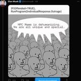 NPCMEME ELON TWEET