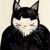Midjourney cat