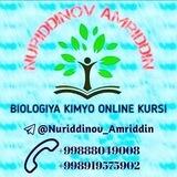 BIOLOGIYA ONLINE KURSLARI