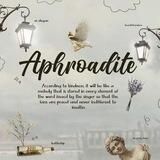 Aphroadite.