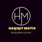 HAQIQIY_MOTIV_Rasmiy_kanal♻️🛄