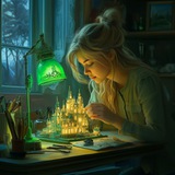 Зелёная лампа⚜