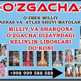 "OZGACHA" MILLIY LIBOSLAR.