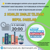 Ingliz tili testlari va darslari