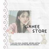 Gahee Store ♡ ! — close