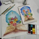 Рисование с Еленой Малиновской @malena_art31 @malenafoto в любой соц.сети