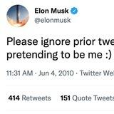 $Ignore Elon’s 1st Tweet