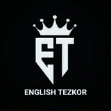 👨‍🎓ENGLISH TEZKOR👩‍🎓
