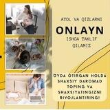 "Online pul ishlashni" o'rgatamiz
