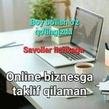 ONLAYIN DAROMAD TOPISHNI XOXLAYSIZMI