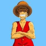 LUFFY de MONKEY