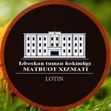Izboskan tuman hokimligi Matbuot xizmati | lotin alifbosida
