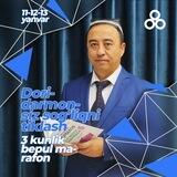Дори - дармонларсиз соғломлаштириш 2024. Аҳаджон Қўшоқов…