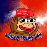 PONKE - TRUMP HAT