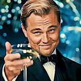 DiCaprio Cheers