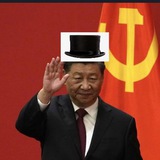 Xi wif hat