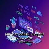اكواد برمجيه | PHP&Py Codes