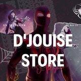 D’JOUISE STORE : CLOSE, MET BOBO.