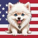 Winter - The MAGA dog